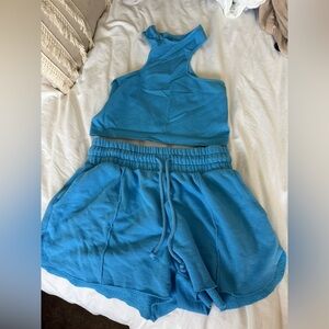 BLUE WILD FABLE LOUNGE SET